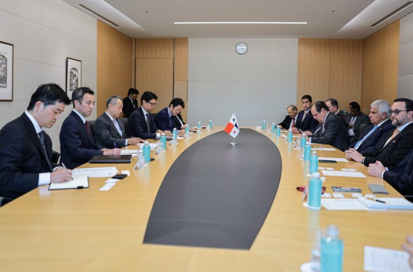 Mulino se reúne con directivos de Mizuho Bank y Sumitomo Corp. para impulsar oportunidades en Panamá