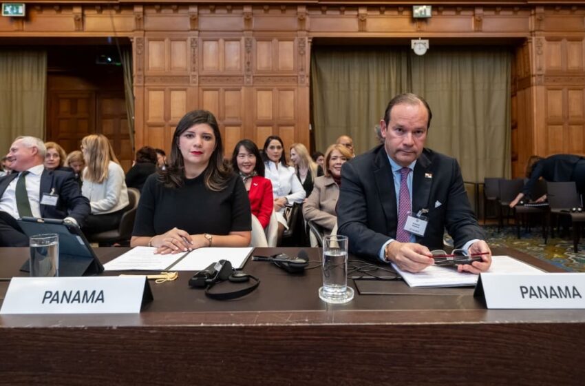Panamá reitera ante la CIJ en La Haya compromiso con los principios de la libertad sindical de la OIT
