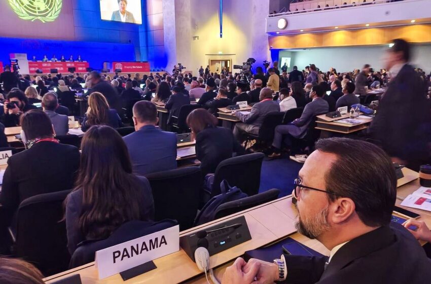 Panamá asume vicepresidencia en la Conferencia Ministerial de la UNCTAD XVI en Ginebra, Suiza