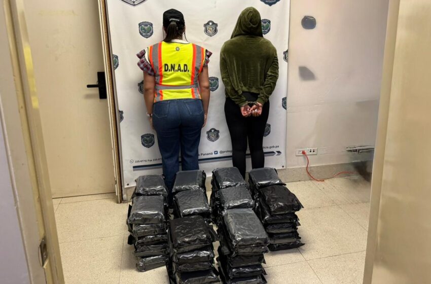  Aprehenden a extranjera con 50 paquetes de presunta droga en el Aeropuerto de Tocumen
