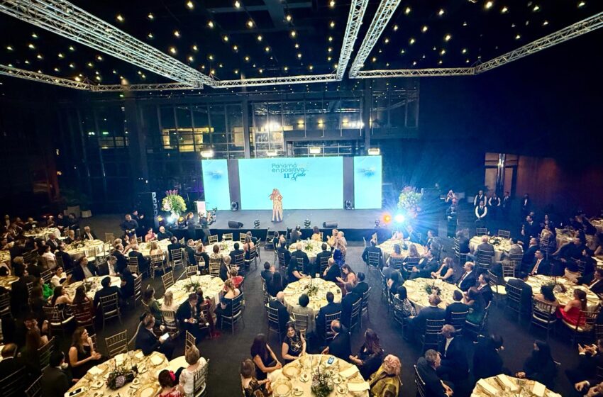Panamá en Positivo celebra su XI Gala consolidándose como la plataforma líder que reconoce el impacto transformador en el país