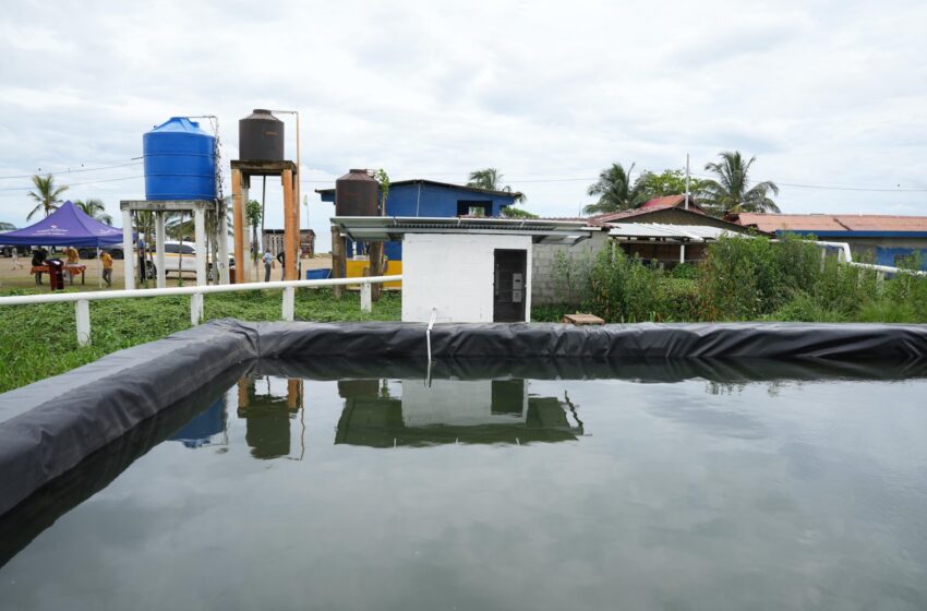 Inauguran proyecto piloto de saneamiento sostenible en Guna Yala