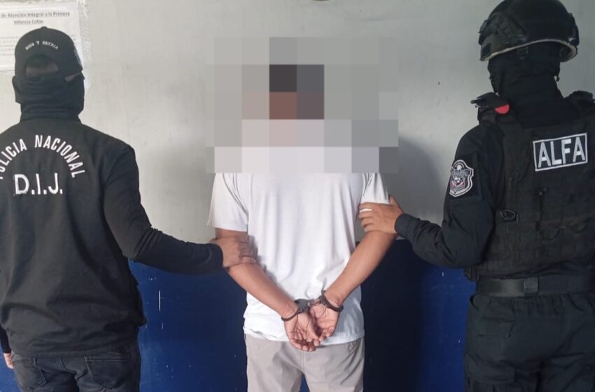  Operativo en Colón deja dos aprehendidos y el decomiso de un arma de fuego