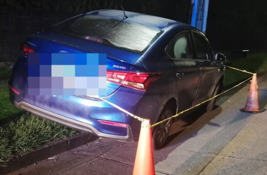  Recuperan vehículo y armas de fuego tras robo a conductora de plataforma digital