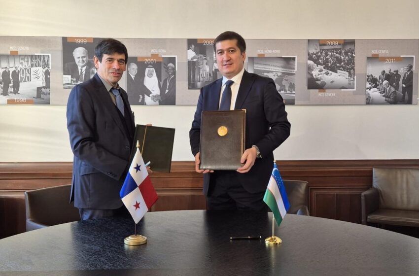  Panamá y Uzbekistán consolidan relación comercial con acuerdo de trato no discriminatorio en la OMC