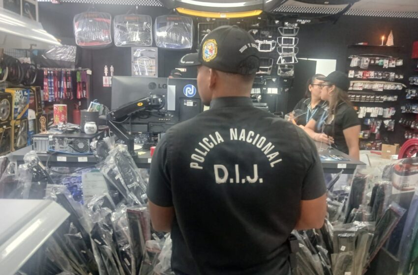  DIJ decomisa mercancía con presunta falsificación de marcas reconocidas