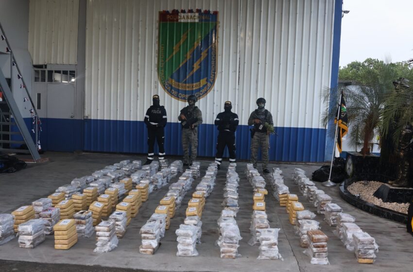  Operación Tormenta deja como resultado 632 paquetes de droga incautados