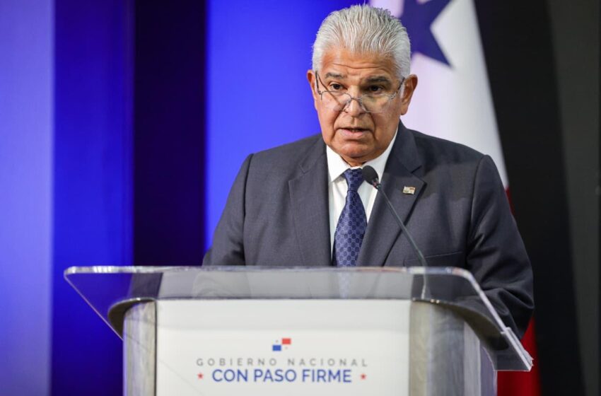  Presidente Mulino reitera llamado a los órganos del Estado a cerrar filas contra el crimen organizado y la corrupción