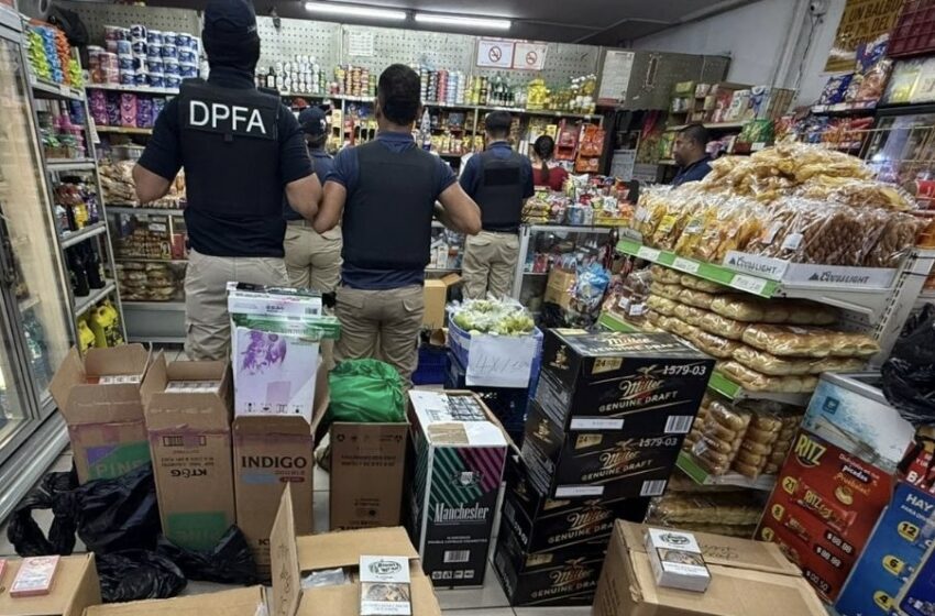  Operativo “Navidad Sin Contrabando” incauta más de B/. 2.5 millones