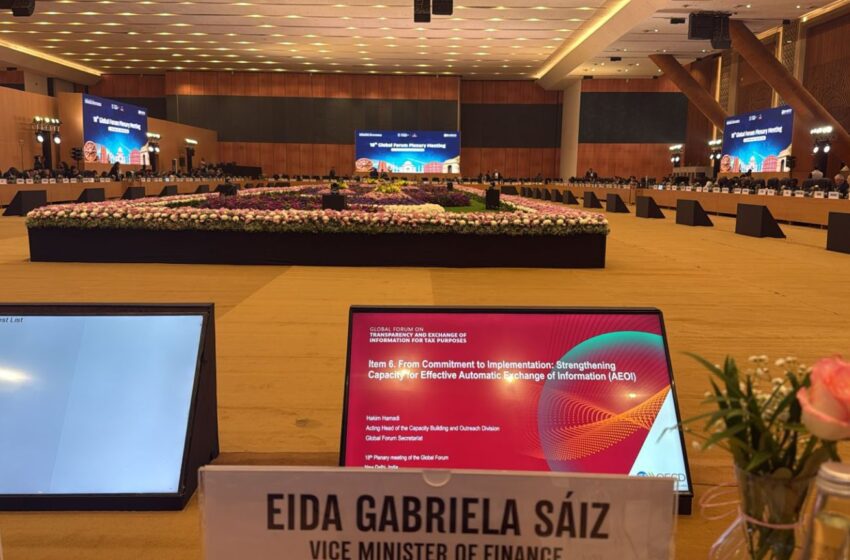  Panamá firma acuerdos multilaterales sobre intercambio de información tributaria