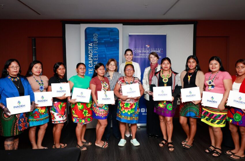  Diez mujeres indígenas avanzan en liderazgo y emprendimiento con apoyo del MICI
