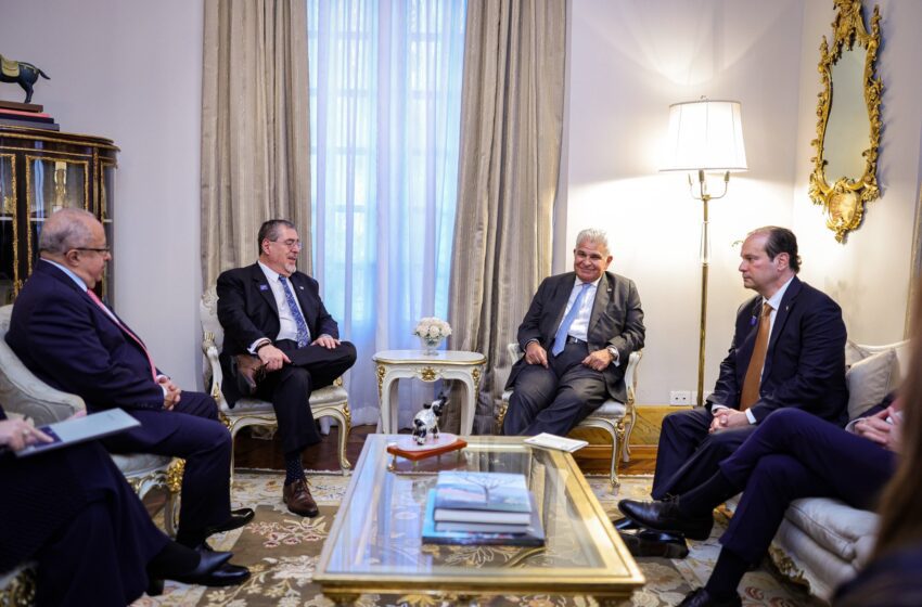  Mulino y Arévalo dialogan sobre retos regionales en encuentro bilateral