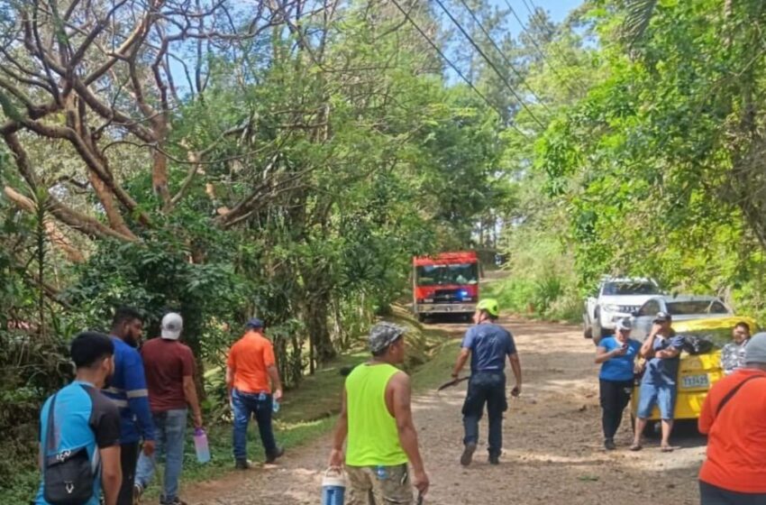  Sinaproc y Bomberos intensifican búsqueda de adulto mayor desaparecido en el Lago Cerro Azul
