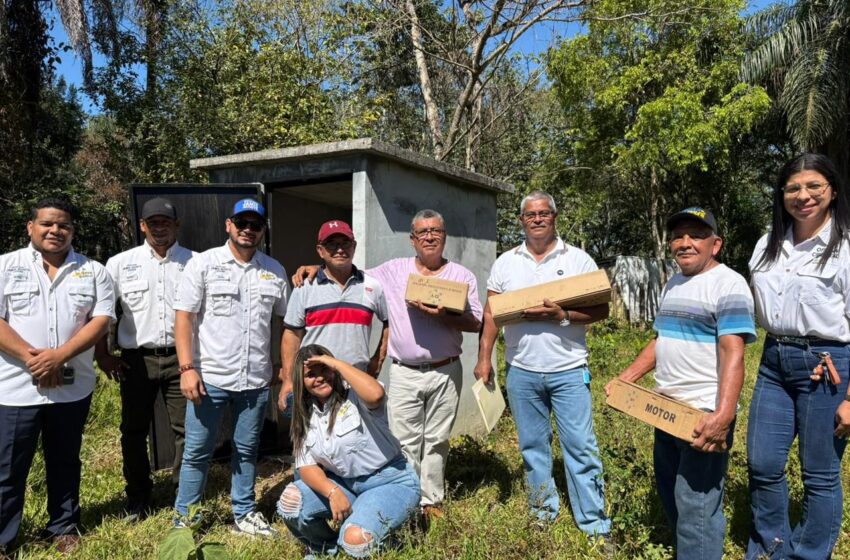  Diputado Jamis Acosta gestiona solución al abastecimiento de agua potable en la comunidad de Montilla