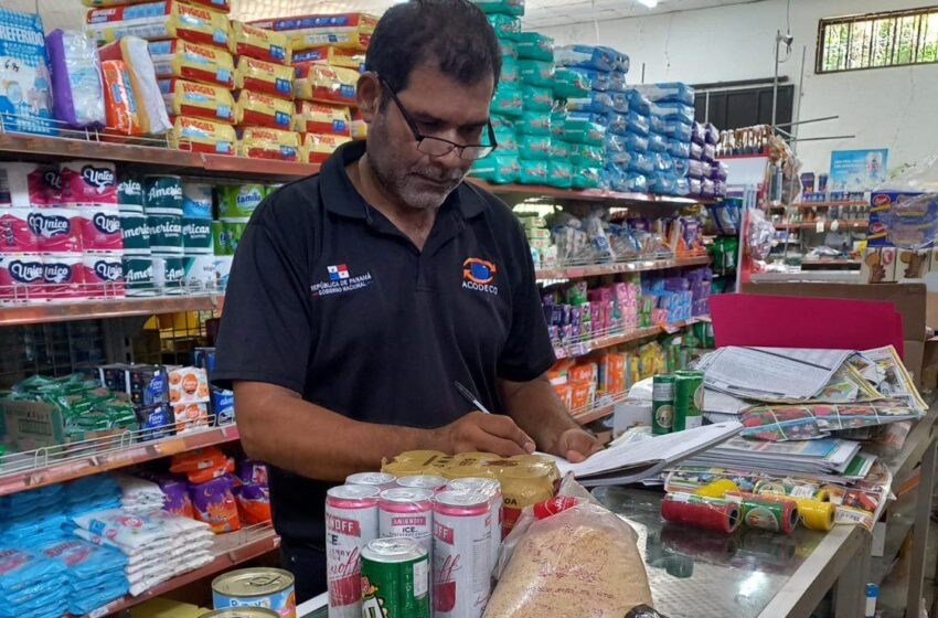  Acodeco retira más de 100 productos vencidos durante Operativo Precarnaval en Río Hato