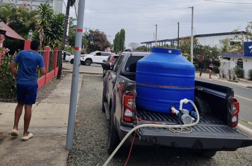  Escasez de agua potable afecta a Pedasí en plena temporada de Carnaval