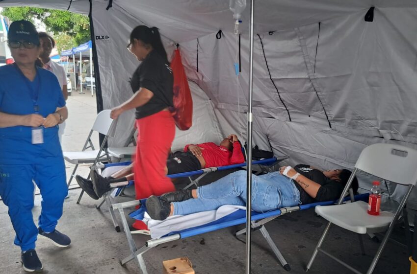  Reportan 187 atenciones médicas durante tres días del Carnaval en la capital