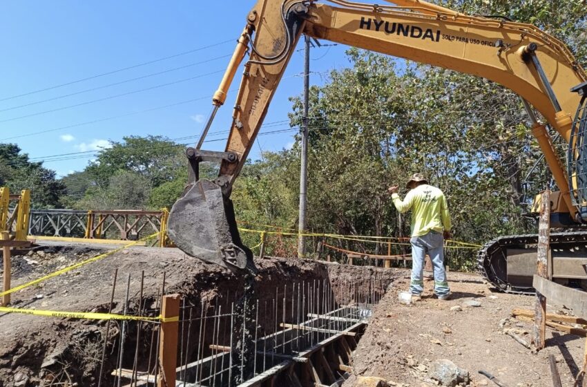  Nuevo puente modular sobre el río Cañazas alcanza 25% de avance en Santiago Este