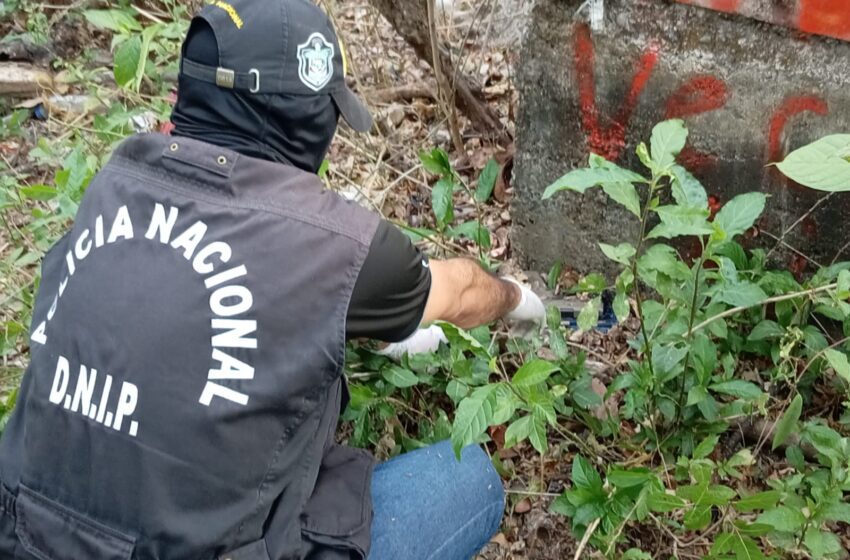  Policía Nacional ubica arma de fuego y municiones en operativo en La Villa de Los Santos
