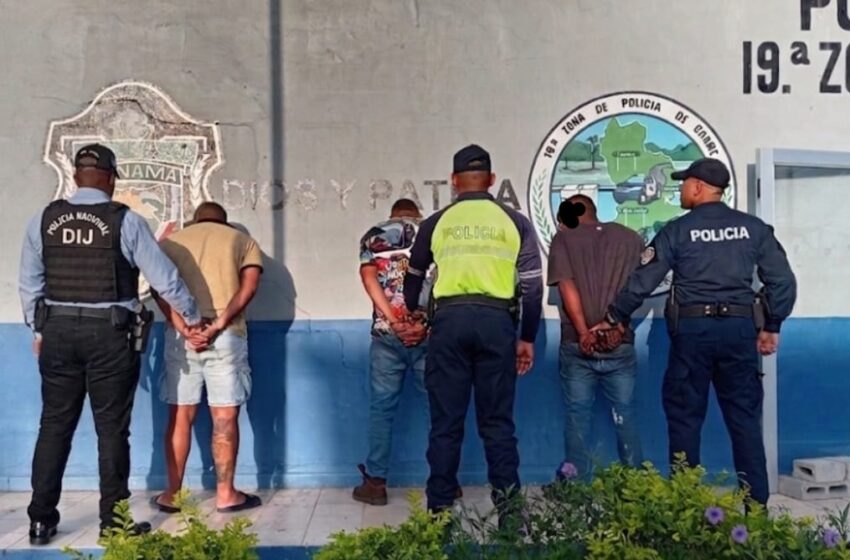  Caen tres sospechosos por hurto de baterías y computadoras de vehículos en Capira