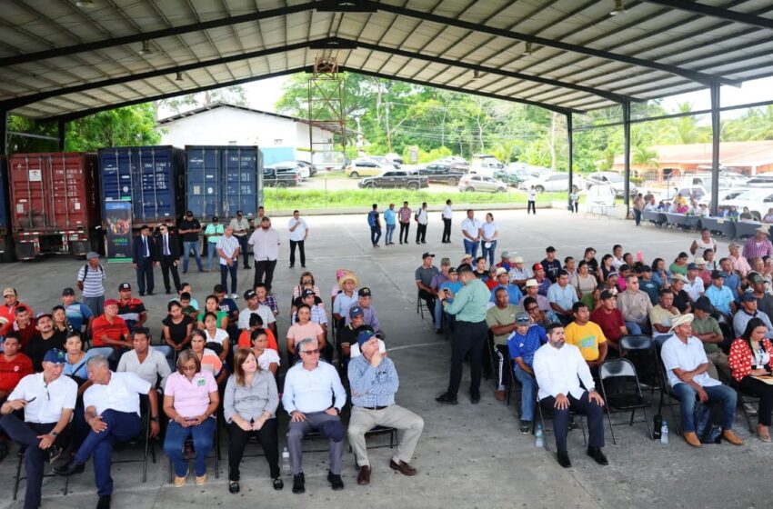  Productores panameños reciben primeros fertilizantes donados por Marruecos para fortalecer la agricultura familiar