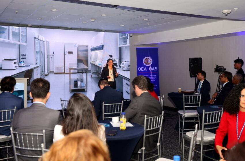  Panamá y la OEA se unen para reducir riesgos biológicos