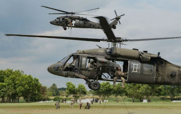  Panamá fortalece capacidades de seguridad con la llegada de helicópteros Black Hawk de Estados Unidos para ejercicios PANAMAX 2026