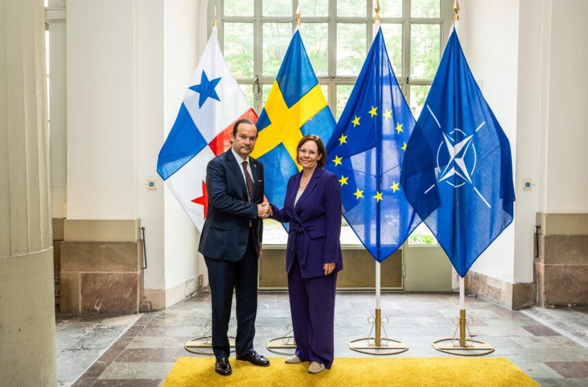  Panamá y Suecia fortalecen relaciones bilaterales con acuerdo de consultas políticas y cooperación en sostenibilidad