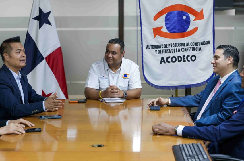  Acodeco y la Cámara China Panameña crean mesa de trabajo para fortalecer la protección al consumidor y la actividad comercial