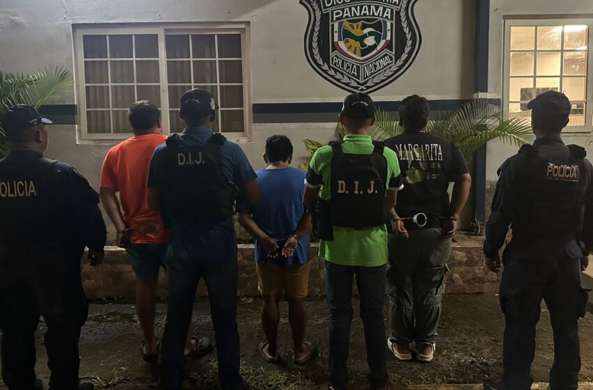  Operación Anonymus deja tres aprehendidos y decomiso de componentes de armas en Panamá Oeste