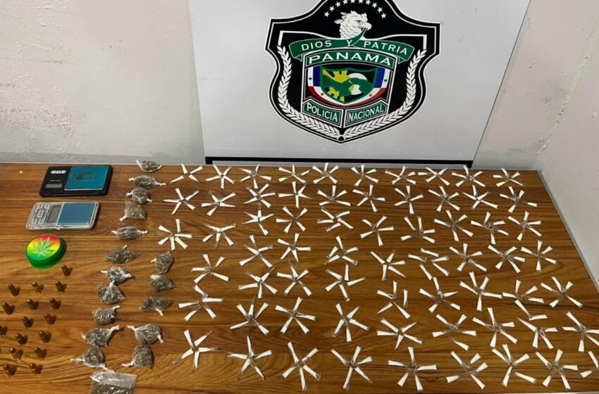  Decomisan más de 340 envoltorios con presuntas drogas y municiones en Parque Lefevre