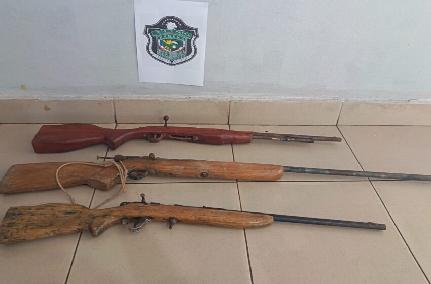  Allanamiento en Ocú deja dos aprehendidos y el decomiso de cuatro armas de fuego