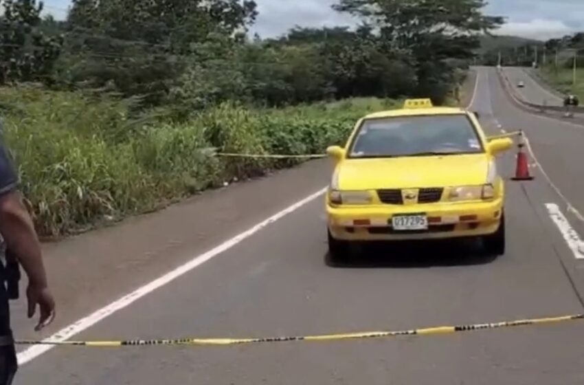  Recuperan taxi reportado como robado y aprehenden a una persona en Veraguas
