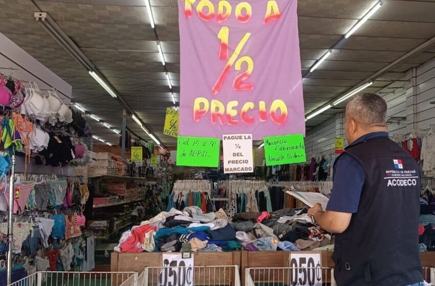  Acodeco intensifica operativos para verificar ofertas y promociones por el pago del décimo tercer mes
