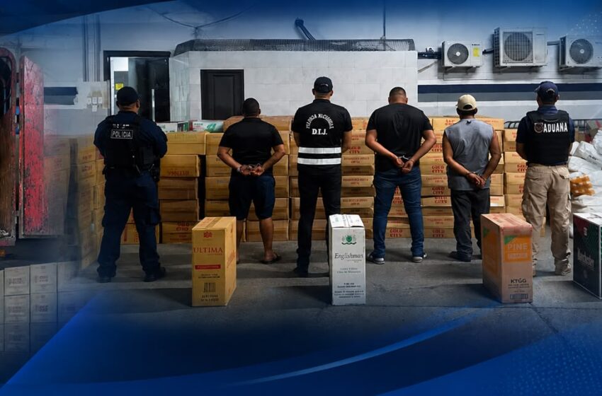  Decomisan mercancía y cigarrillos de presunto contrabando valorados en más de B/.379 mil