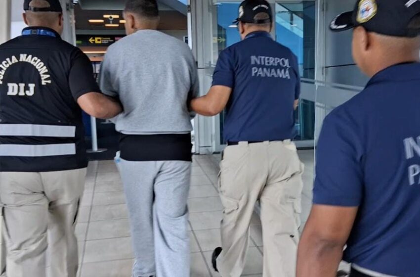  Alias “Comanche” es extraditado desde Colombia y queda a órdenes de las autoridades panameñas