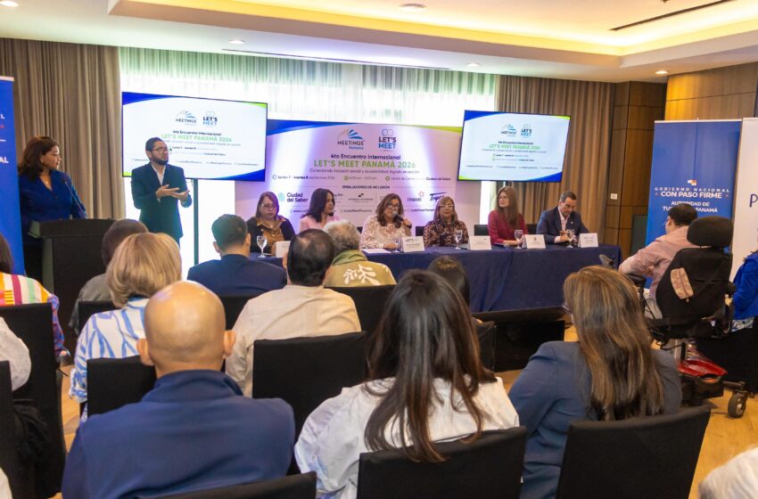  Expertos internacionales se reunirán en Panamá para impulsar accesibilidad, innovación y turismo