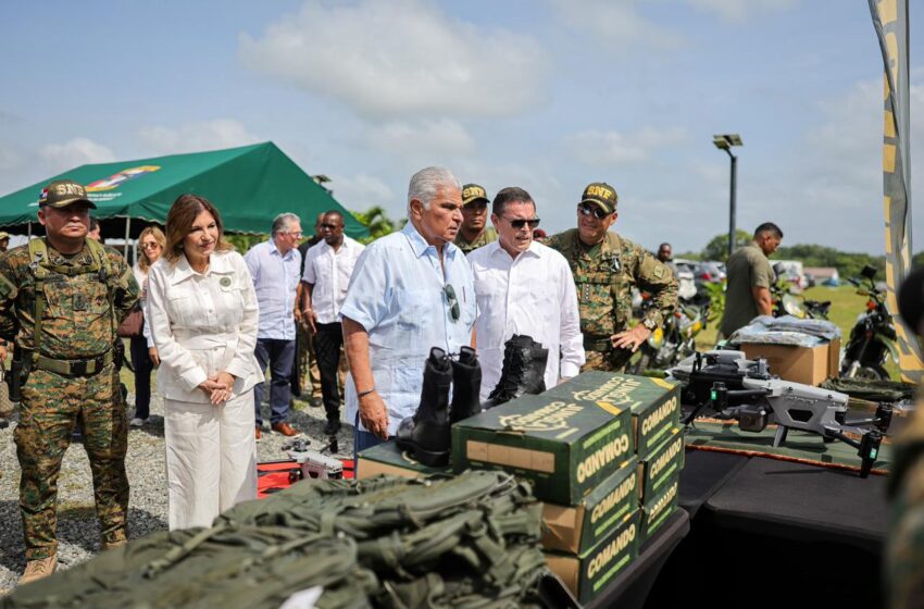  Mulino refuerza la seguridad fronteriza con Colombia con nueva flota y equipos para Senafront