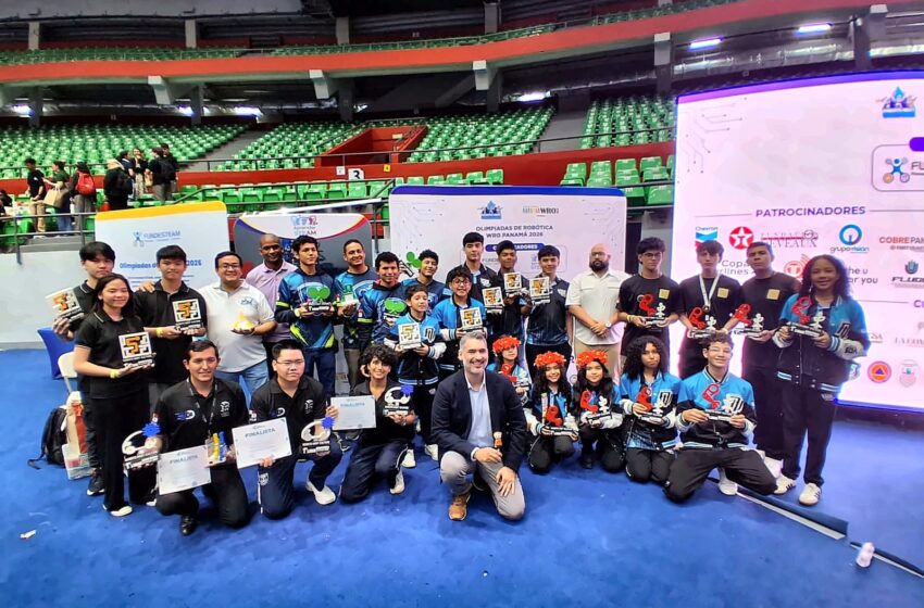  Panamá ya tiene su equipo para la Olimpiada Mundial de Robótica 2026 en Puerto Rico