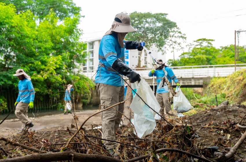  Más de 250 toneladas de desechos han sido retiradas del litoral Pacífico y ríos de la capital
