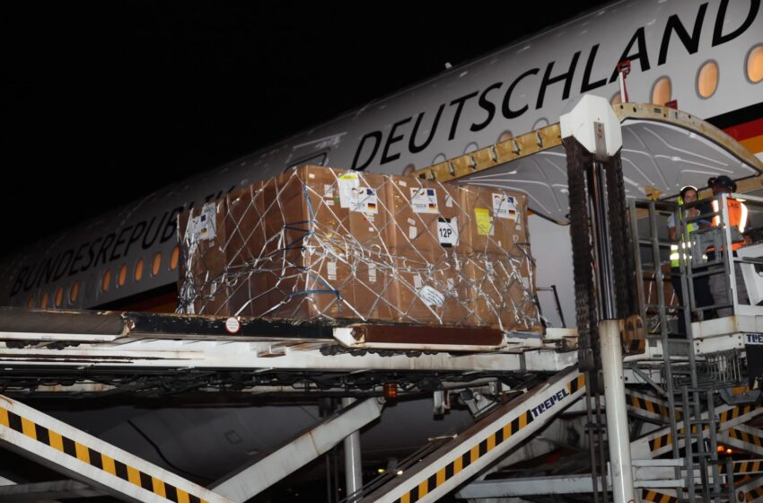  Alemania entrega 60 toneladas de ayuda humanitaria a Panamá tras el terremoto