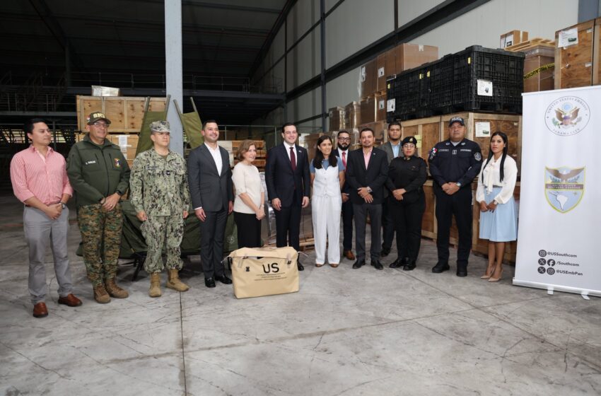  Estados Unidos dona a Panamá equipos de emergencia valorados en $500 mil para fortalecer respuesta ante desastres