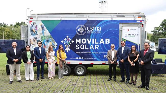  USMA y Senacyt lanzan laboratorio móvil para impulsar la innovación y el acceso a tecnologías de energía solar